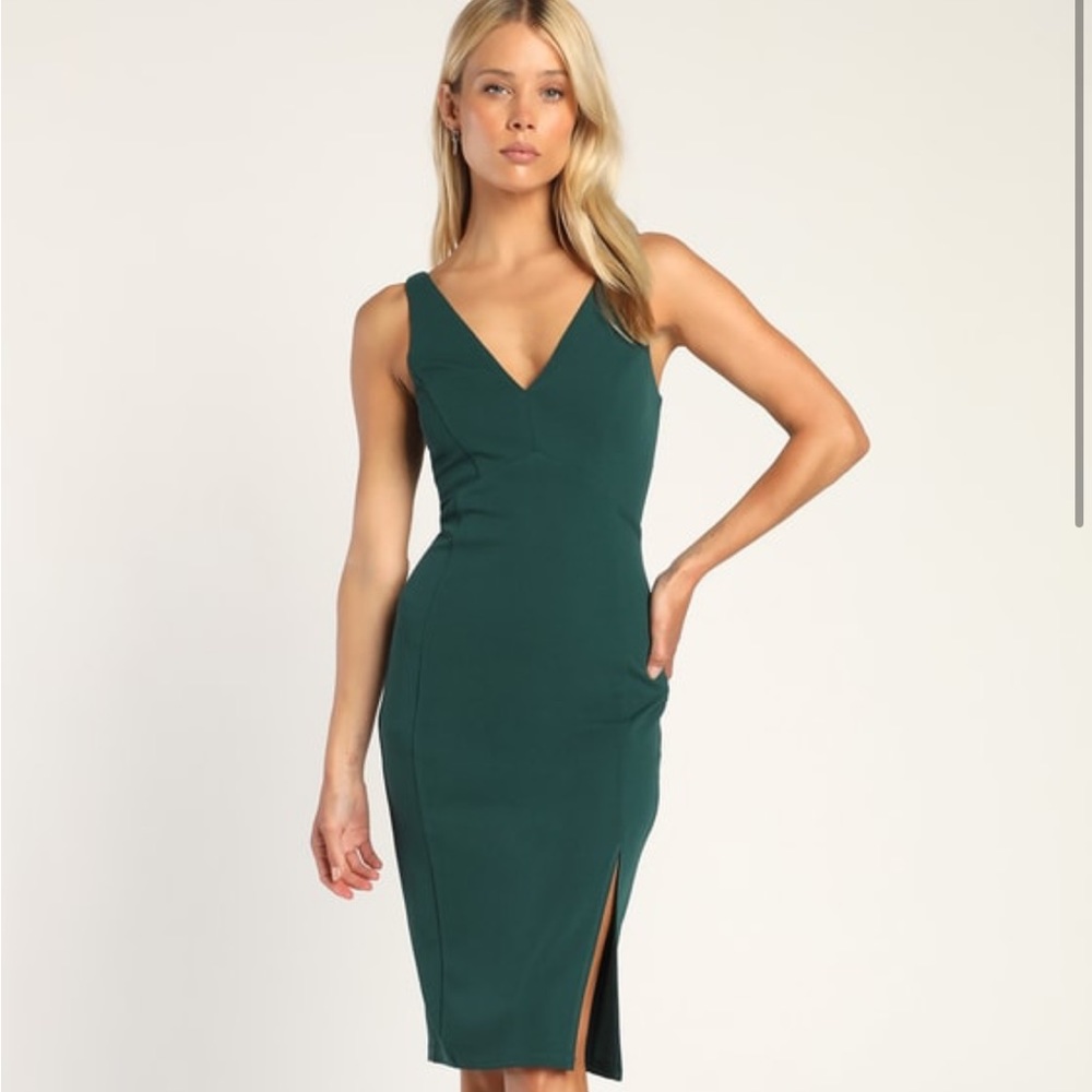 NWT Lulus Bodycon Midi Dress